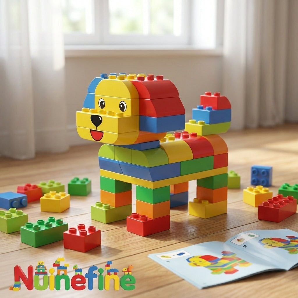 🐶 Nuinefine™ ColorPop Puppy Builder Kit